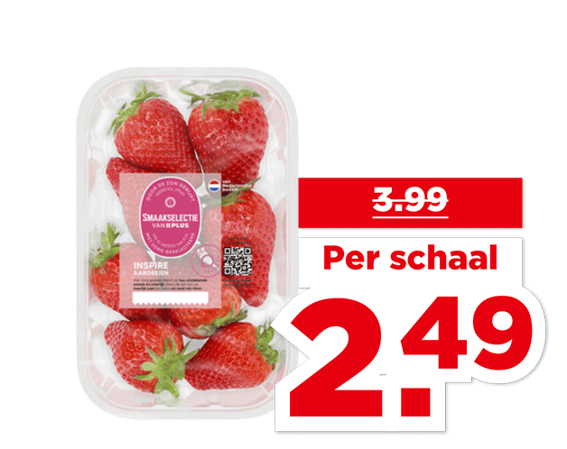 PLUS Nederlandse Smaakselectie Aardbeien inspire | Bekijk aanbieding