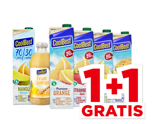 Coolbest Sap of fruitontbijt | Bekijk aanbieding