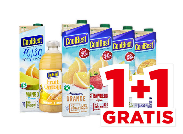 Coolbest Sap of fruitontbijt | Bekijk aanbieding