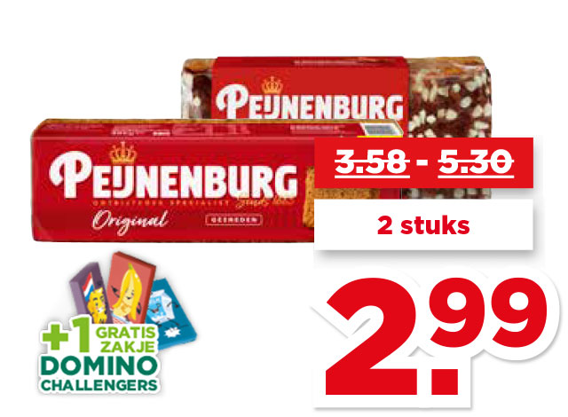 Peijnenburg Ontbijtkoek luxe of gesneden | Bekijk aanbieding