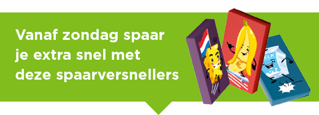 Vanaf zondag spaar je extra snel met deze spaarversnellers