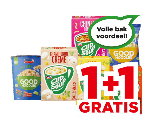 Unox Cup-a-Soup good noodles of -pasta | Bekijk aanbieding