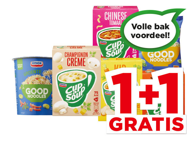 Unox Cup-a-Soup good noodles of -pasta | Bekijk aanbieding