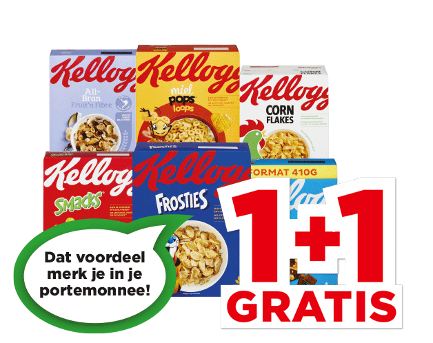 Alle Kellogg’s | Bekijk aanbieding