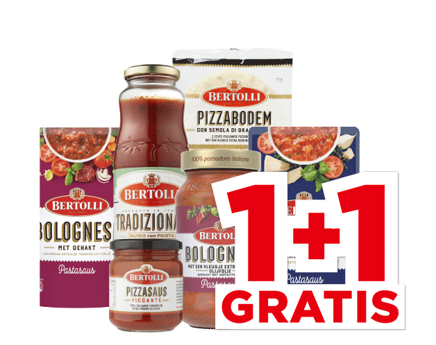 Bertolli Pastasaus, pizzabodem of pizzasaus | Bekijk aanbieding