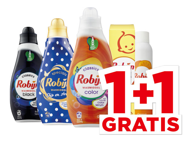 Alle Robijn Wasmiddel, dry wash of geurstokjes | Bekijk aanbieding