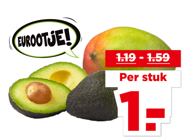 PLUS Mango of avocado | Bekijk aanbieding
