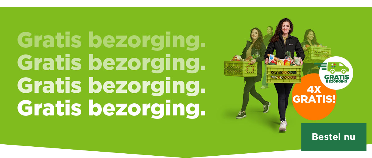 Gratis bezoriging | 4X GRATIS! | Bestel nu