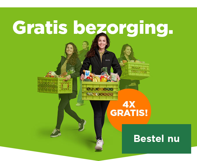 Gratis bezoriging | 4X GRATIS! | Bestel nu