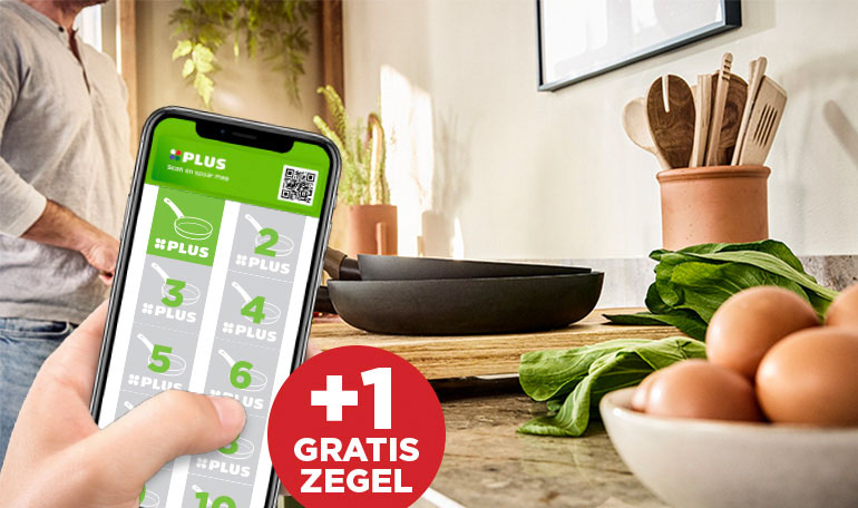 Spaar met de PLUS app | Naar digitaal sparen