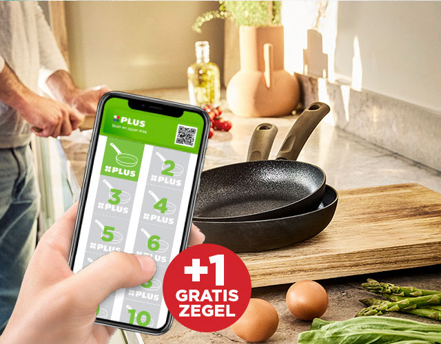 Spaar met de PLUS app | Naar digitaal sparen