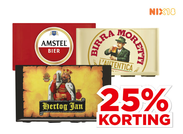 Hertog Jan, Amstel of Birra Moretti Pils | Bekijk aanbieding