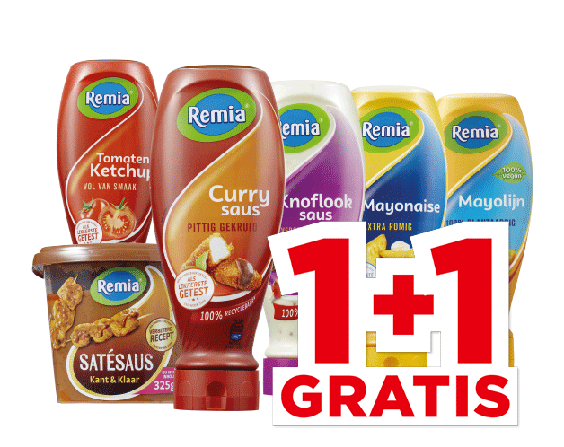 Remia Topdowntubes of satésaus | Bekijk aanbieding