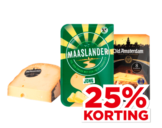 Alle Maaslander of Old Amsterdam Kaas | Bekijk aanbieding