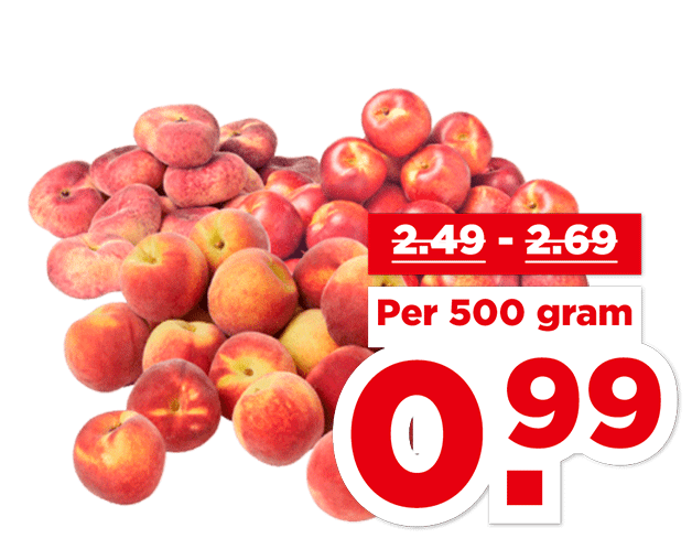PLUS Nectarines, perziken of wilde perziken | Bekijk aanbieding