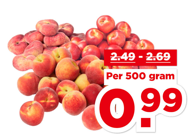 PLUS Nectarines, perziken of wilde perziken | Bekijk aanbieding