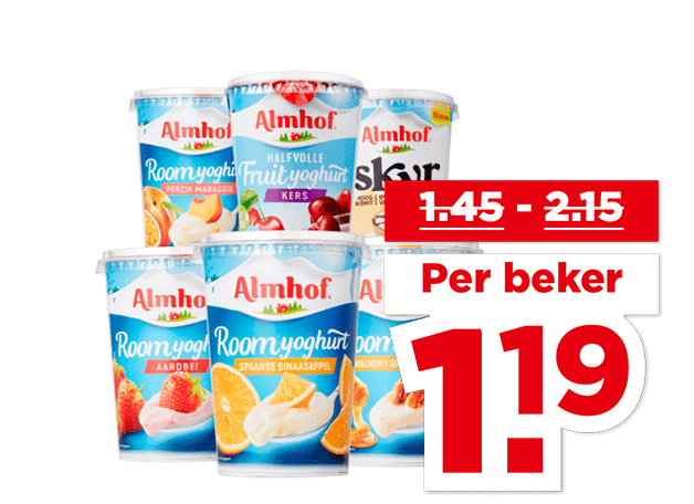 Almhof Yoghurt | Bekijk aanbieding