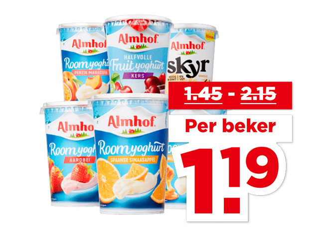 Almhof Yoghurt | Bekijk aanbieding
