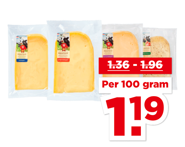Alle PLUS Klaverland Kaas 48+ plakken | Bekijk aanbieding