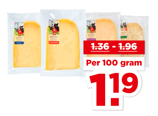 Alle PLUS Klaverland Kaas 48+ plakken | Bekijk aanbieding