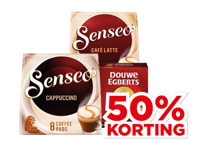 Senseo of Douwe Egberts koffie | Bekijk aanbieding