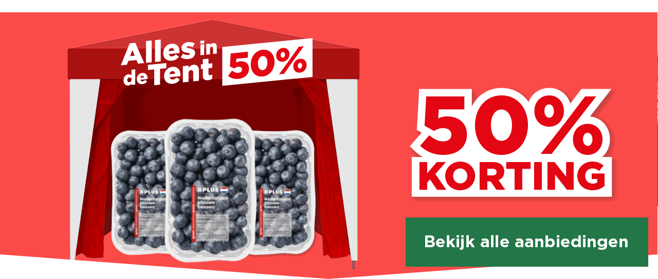 Alles in de tent 50% | Bekijk alle aanbiedingen