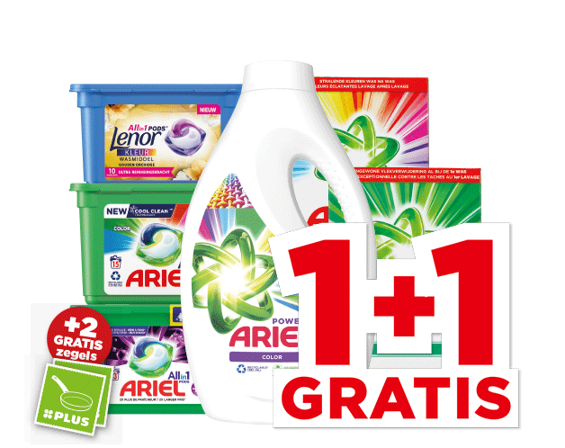 Ariel of Lenor Wasmiddel | Bekijk aanbieding