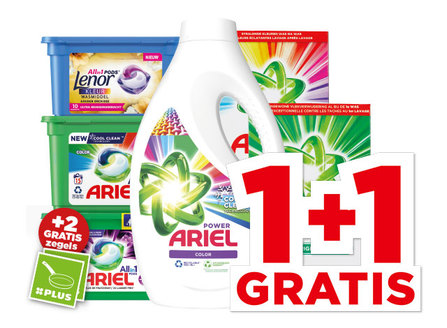 Ariel of Lenor Wasmiddel | Bekijk aanbieding