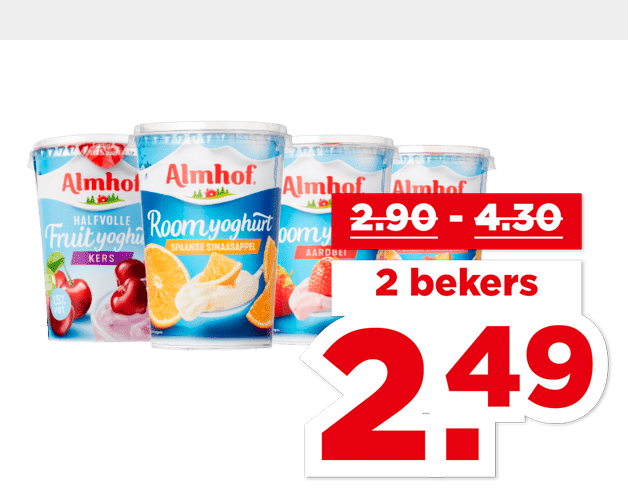 Almhof Yoghurt | Bekijk aanbieding