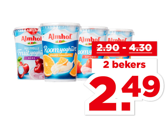 Almhof Yoghurt | Bekijk aanbieding