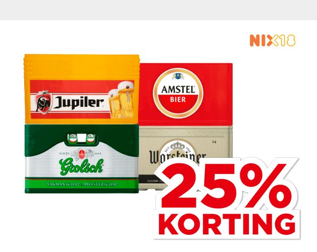 Grolsch Pils, Warsteiner, Amstel Pils of Jupiler Pils | Bekijk aanbieding