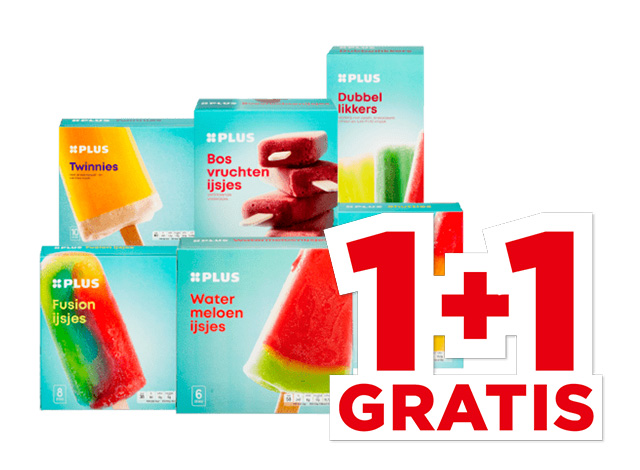 Alle PLUS Waterijs | Bekijk aanbieding