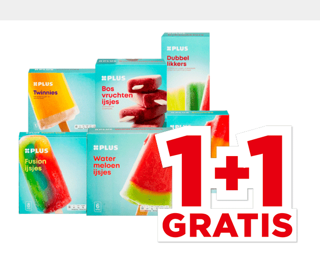 Alle PLUS Waterijs | Bekijk aanbieding