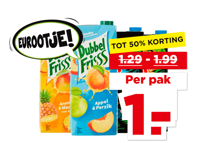 Dubbelfrisss of Taksi | Bekijk aanbieding