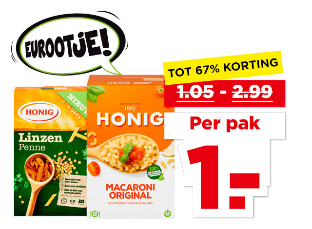 Honig Pasta | Bekijk aanbieding