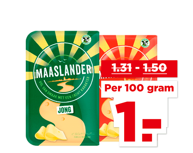 Alle Maaslander Plakken kaas | Bekijk aanbieding