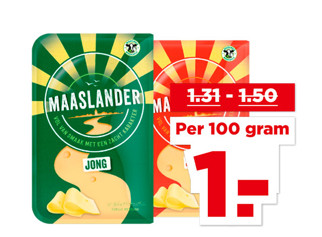 Alle Maaslander Plakken kaas | Bekijk aanbieding