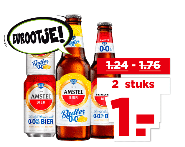Amstel 0.0% | Bekijk aanbieding