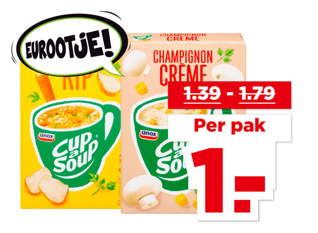 Unox Cup-a-Soup | Bekijk aanbieding