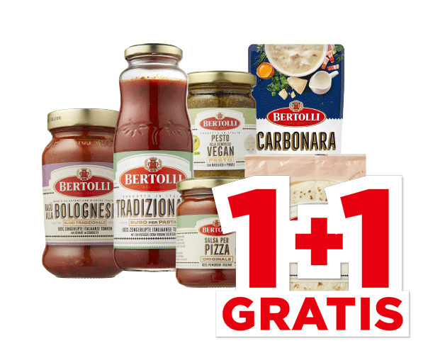 Bertolli Pasta- of pizzasaus | Bekijk aanbieding