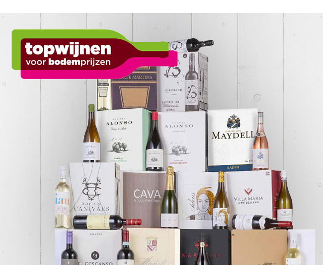 Topwijnen voor bodemprijzen | Bekijk nu