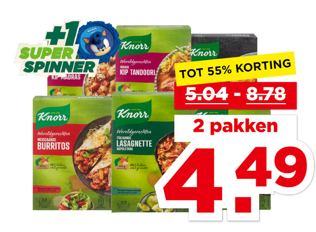 Alle Knorr Wereldgerechten of trattoria | Bekijk aanbieding