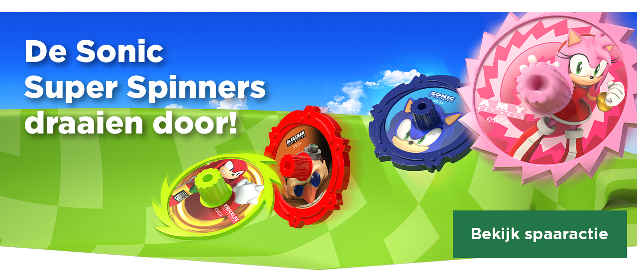 De Sonic Super Spinners draaien door! | Bekijk spaaractie