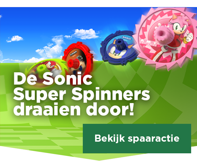 De Sonic Super Spinners draaien door! | Bekijk spaaractie