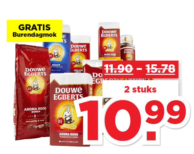 Douwe Egberts Aroma rood snelfilterkoffie | Bekijk aanbieding