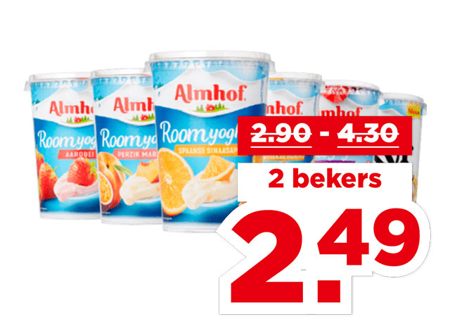 Almhof Yoghurt | Bekijk aanbieding