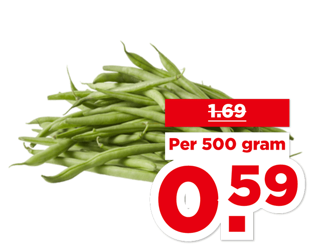 PLUS Nederlandse Sperziebonen | Bekijk aanbieding