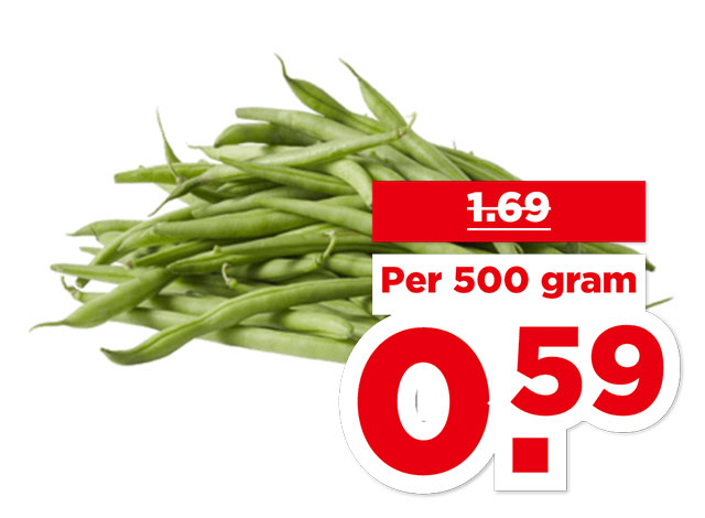 PLUS Nederlandse Sperziebonen | Bekijk aanbieding