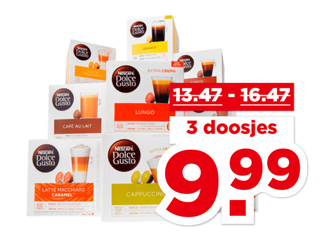 Nescafé Dolce Gusto | Bekijk aanbieding