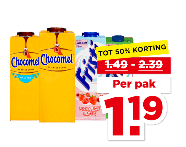 Chocomel of Fristi Houdbaar | Bekijk aanbieding
